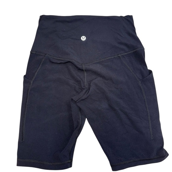 Lululemon Align High Rise Short with Pockets 8” – Black, Size 4 - Picture 3 of 7